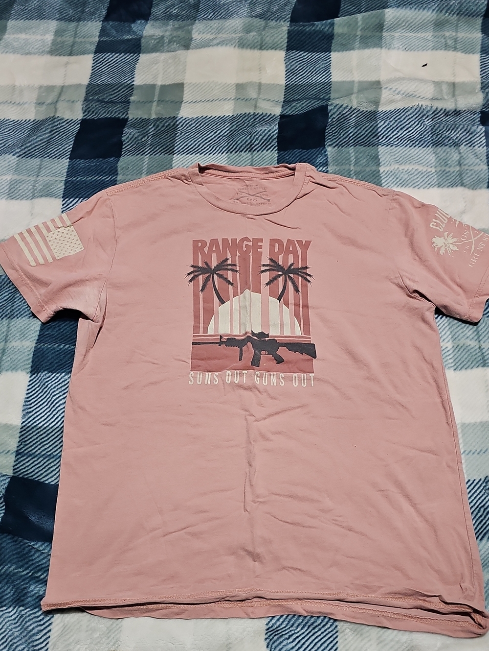 Grunt Style Range Day Graphic Tee - Pink